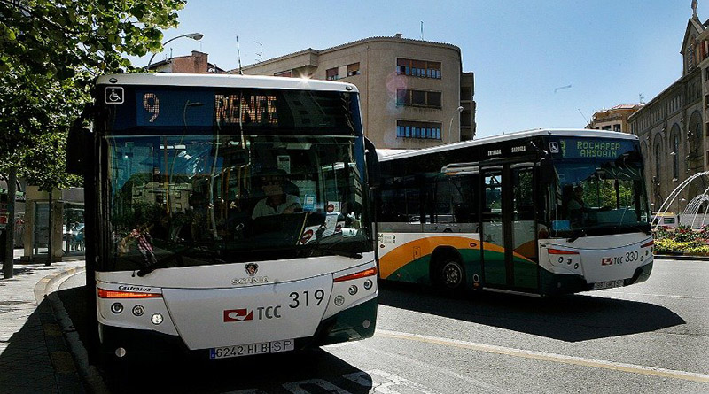 Vectia electrifica una línea de autobuses en Pamplona