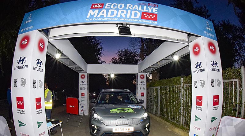 Cargacoches participa en el EDP Eco Rallye de Madrid del Campeonato de España de Energías Alternativas 2021