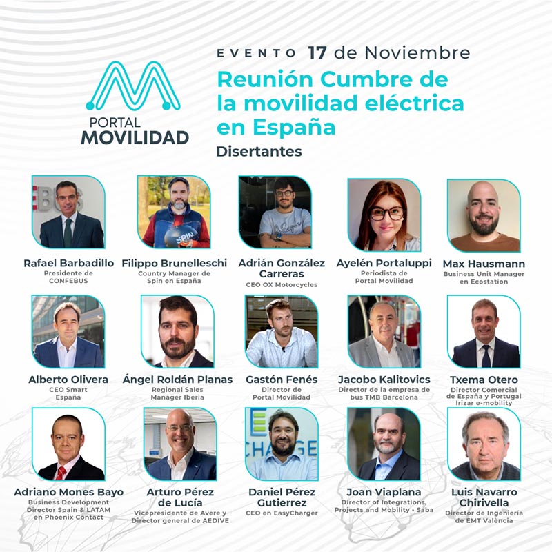 Reunión cumbre de la movilidad eléctrica en España