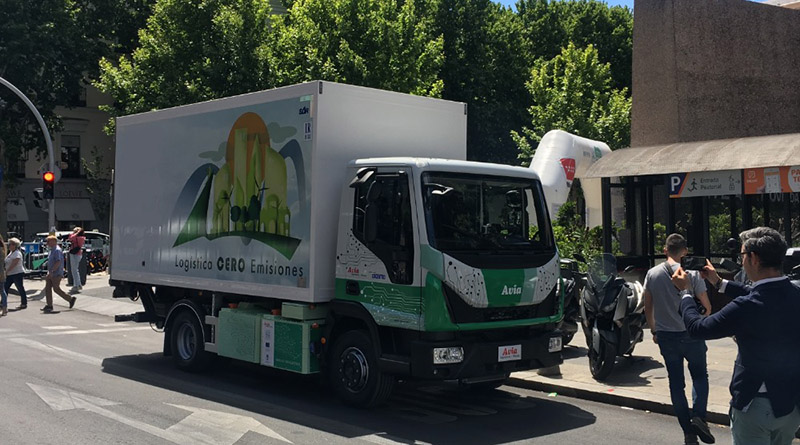 El nuevo camión 100% eléctrico de AVIA para reparto de última milla