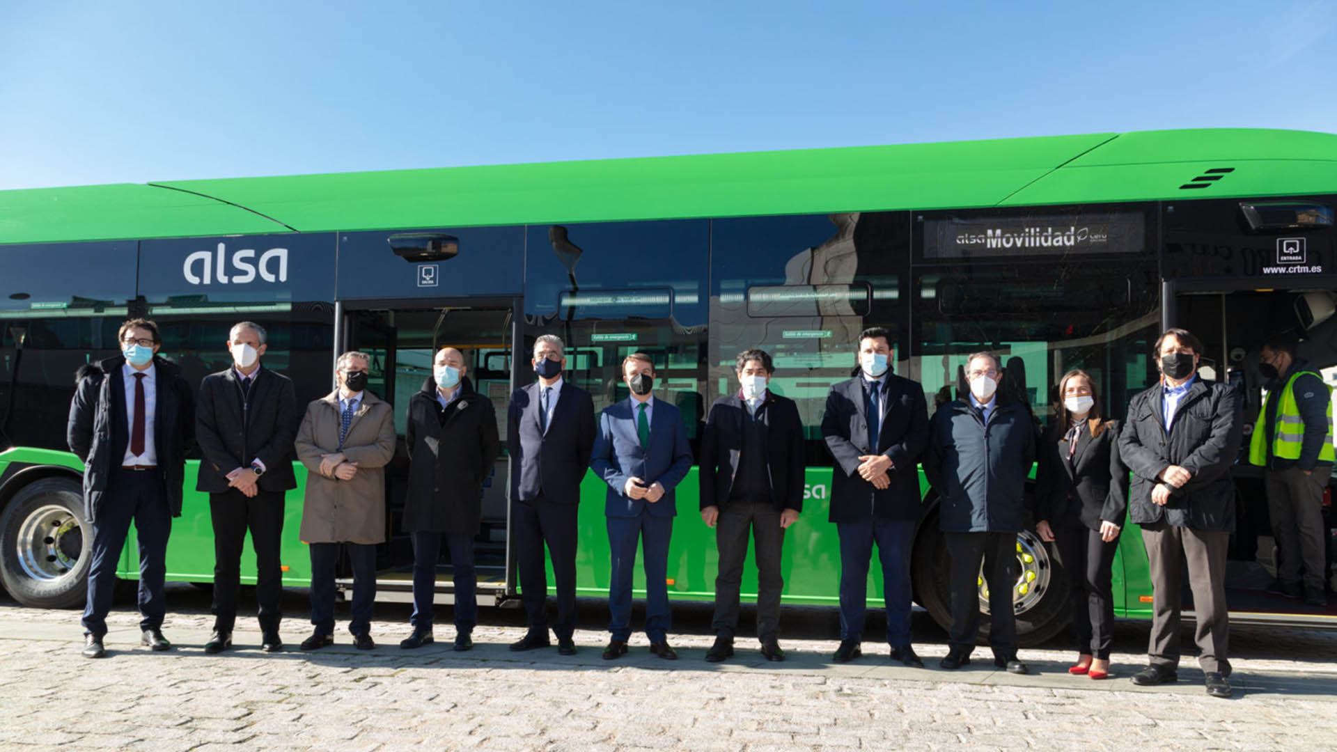 Alsa estrena el primer autobús eléctrico interurbano de España