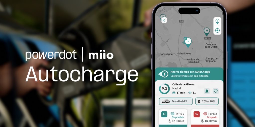 Powerdot y Miio lanzan Autocharge